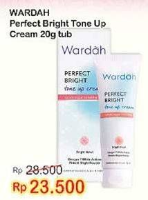 Promo Harga WARDAH Perfect Bright Tone Up Cream 20 gr - Indomaret