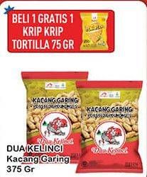 Promo Harga DUA KELINCI Kacang Garing Original 375 gr - Hypermart