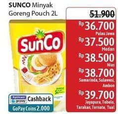 Promo Harga Sunco Minyak Goreng 2000 ml - Alfamidi