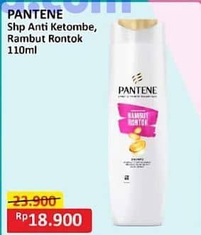 Promo Harga Pantene Shampoo Anti Dandruff, Hair Fall Control 110 ml - Alfamart