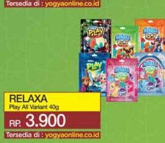Promo Harga Relaxa Candy Play All Variants 40 gr - Yogya