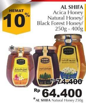 Promo Harga ALSHIFA Natural Honey 250 gr - Giant