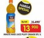 Promo Harga MINUTE MAID Juice Pulpy Pulpy Orange 1 ltr - Superindo