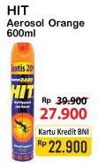 Promo Harga HIT Aerosol Orange 675 ml - Alfamart