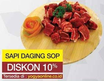 Promo Harga Daging Rendang Sapi Sop per 100 gr - Yogya