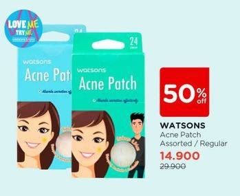 Promo Harga WATSONS Acne Patch Regular, Assorted  - Watsons