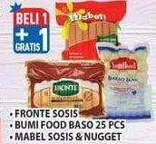 Promo Harga Fronte Sosis/ Bumifood Bakso/ Mabell Nugget & Sosis  - Hypermart