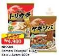 Promo Harga Nissin Ramen Yakisoba Takoyaki, Kaldu Ayam 100 gr - Alfamart