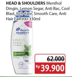 Promo Harga Head & Shoulders Shampoo  - Alfamidi