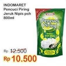 Promo Harga INDOMARET Pencuci Piring Jeruk Nipis 800 ml - Indomaret