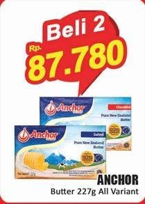 Promo Harga Anchor Butter All Variants 227 gr - Hari Hari