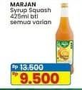 Promo Harga Marjan Syrup Squash All Variants 450 ml - Indomaret