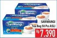 Promo Harga Sariwangi Teh Asli 50 pcs - Hypermart