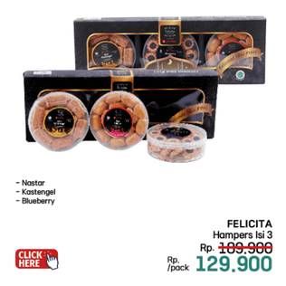 Promo Harga FELICITA Hampers 3 pcs - LotteMart