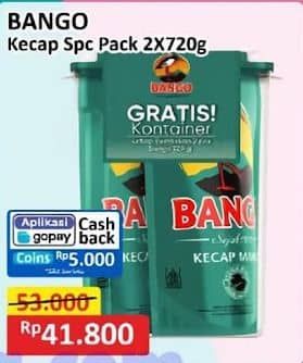 Promo Harga Bango Kecap Manis 550 ml - Alfamart