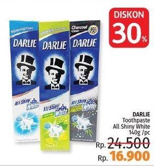 Promo Harga DARLIE Toothpaste All Shiny White All Variants 140 gr - LotteMart