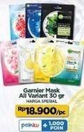 Promo Harga GARNIER Serum Mask All Variants 32 gr - Indomaret