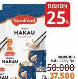 Promo Harga BUMIFOOD Hakau 222 gr - LotteMart