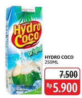 Promo Harga Hydro Coco Minuman Kelapa Original 250 ml - Alfamidi