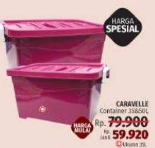 Promo Harga CARAVELLE Container  - LotteMart