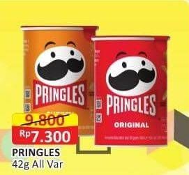 Promo Harga PRINGLES Potato Crisps All Variants 42 gr - Alfamart