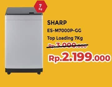 Promo Harga Sharp ES-M7000P-GG  - Yogya