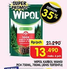 Promo Harga Wipol Karbol Wangi 750 ml - Superindo
