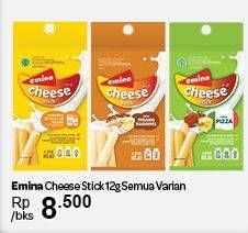 Promo Harga EMINA Cheese Stick All Variants 12 gr - Carrefour