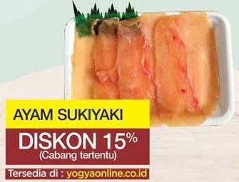 Promo Harga Ayam Sukiyaki per 100 gr - Yogya