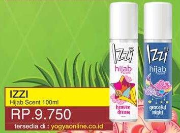 Promo Harga IZZI Hijab Scent All Variants 100 ml - Yogya