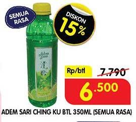 Promo Harga Adem Sari Ching Ku All Variants 350 ml - Superindo