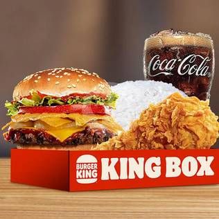 Promo Harga King Box Mexican Whopper® Jr Regular  - Burger King