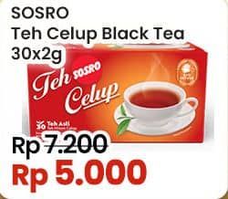 Promo Harga Sosro Teh Celup per 30 pcs 2 gr - Indomaret