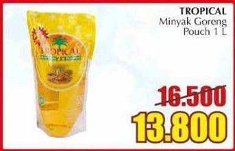 Promo Harga TROPICAL Minyak Goreng 1 ltr - Giant