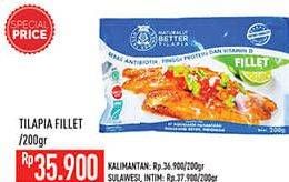 Promo Harga Ikan Fillet Tilapia 200 gr - Hypermart