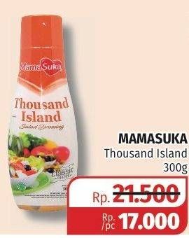 Promo Harga MAMASUKA Salad Dressing Thousand Island 300 gr - Lotte Grosir