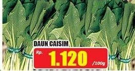 Promo Harga Caisim per 100 gr - Hari Hari