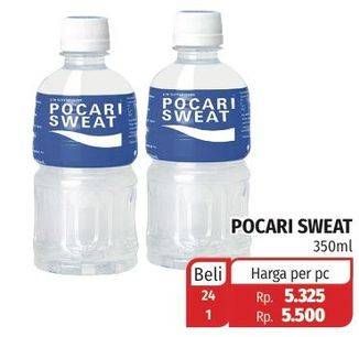 Promo Harga POCARI SWEAT Minuman Isotonik 350 ml - Lotte Grosir