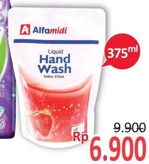 Promo Harga ALFAMIDI Hand Soap 375 ml - Alfamidi