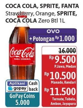 Promo Harga Coca Cola/Sprite/Fanta/Sprite Zero/Coca C0la Zero  - Alfamidi