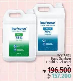 Promo Harga Instance Hand Sanittizer Liquid & Gel  - LotteMart