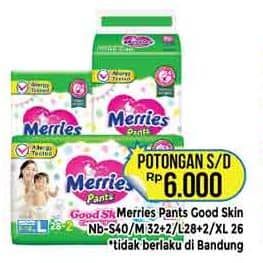 Promo Harga Merries Tape/Pants  - Hypermart