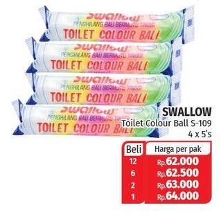 Promo Harga SWALLOW Naphthalene S-109 per 4 pouch 5 pcs - Lotte Grosir