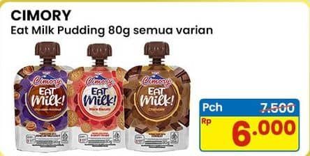 Promo Harga Cimory Eat Milk All Variants 80 gr - Indomaret