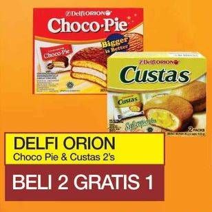 Promo Harga Delfi Orion Custas / Choco Pie  - Yogya
