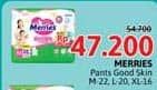 Promo Harga Merries Pants Good Skin M22, L20, XL16 16 pcs - Alfamidi