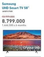 Promo Harga SAMSUNG UHD Smart TV 58"  - Electronic City