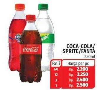Promo Harga Coca Cola/Sprite/Fanta Minuman Bersoda  - Lotte Grosir