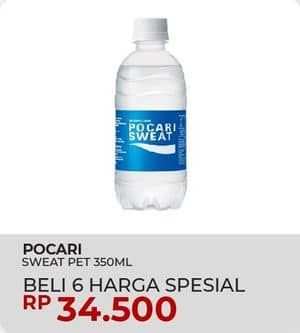 Promo Harga Pocari Sweat Minuman Isotonik Original 350 ml - Yogya