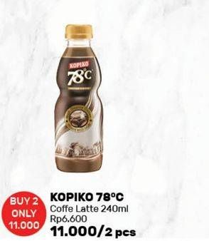 Promo Harga Kopiko 78C Drink 240 ml - Guardian